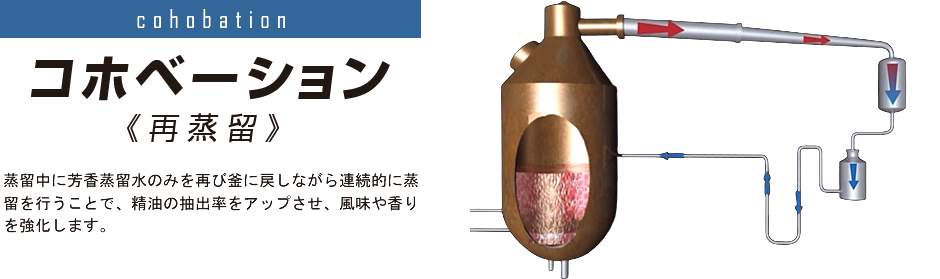 コホベーション/cohobation